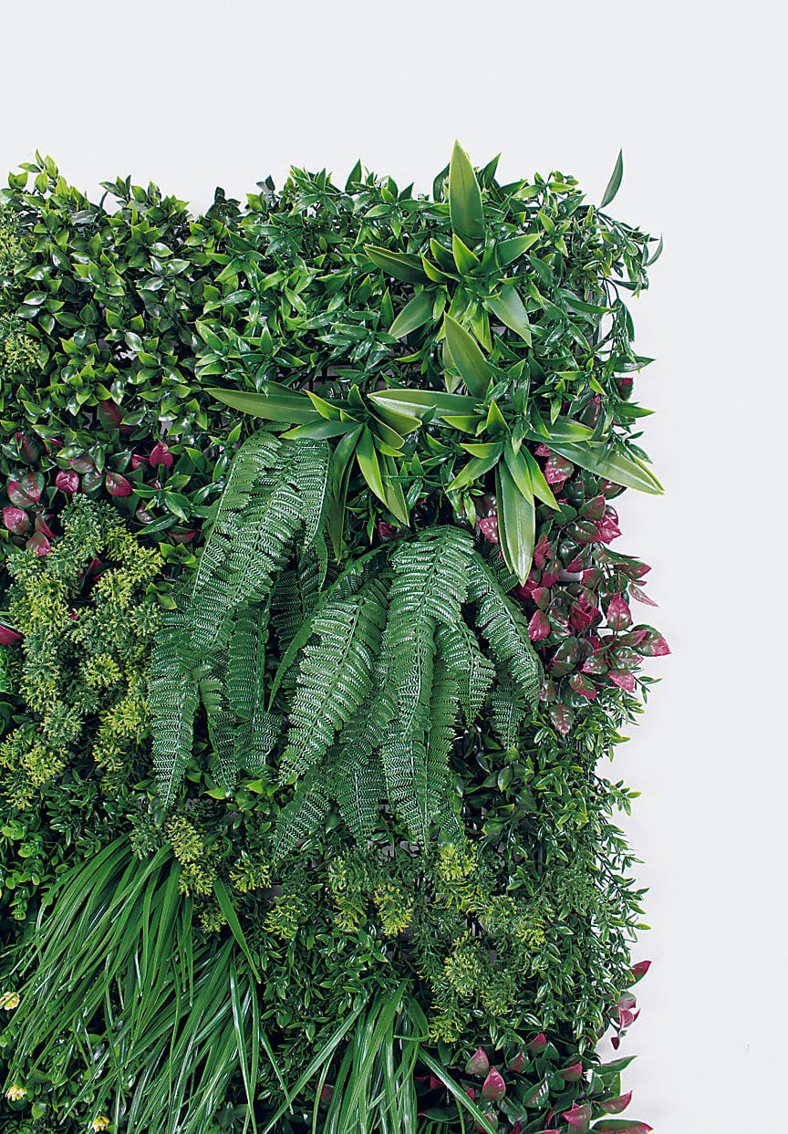 連接グリーン(単品) GR1237 100角｜フェイクグリーン 壁面緑化 屋外