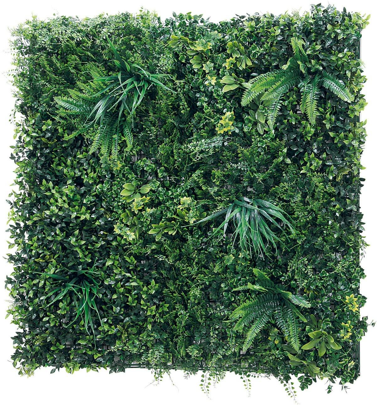 連接グリーン(単品) GR1238 100角｜フェイクグリーン 壁面緑化 屋外