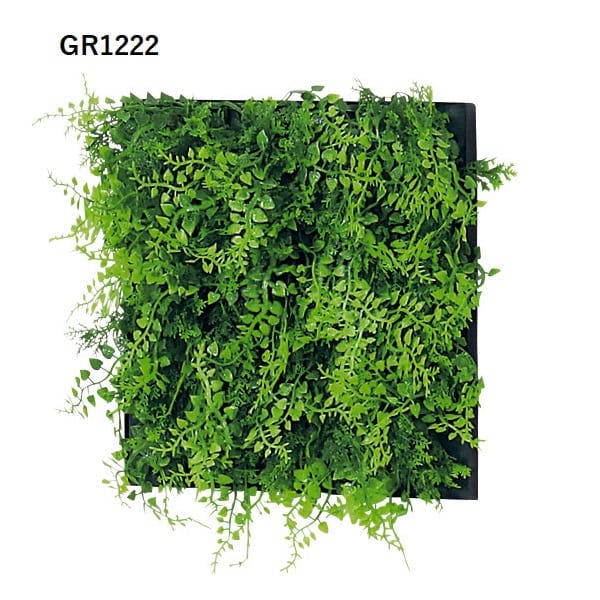 連接グリーン GM1820 30角4連｜フェイクグリーン 壁面緑化 プレーン