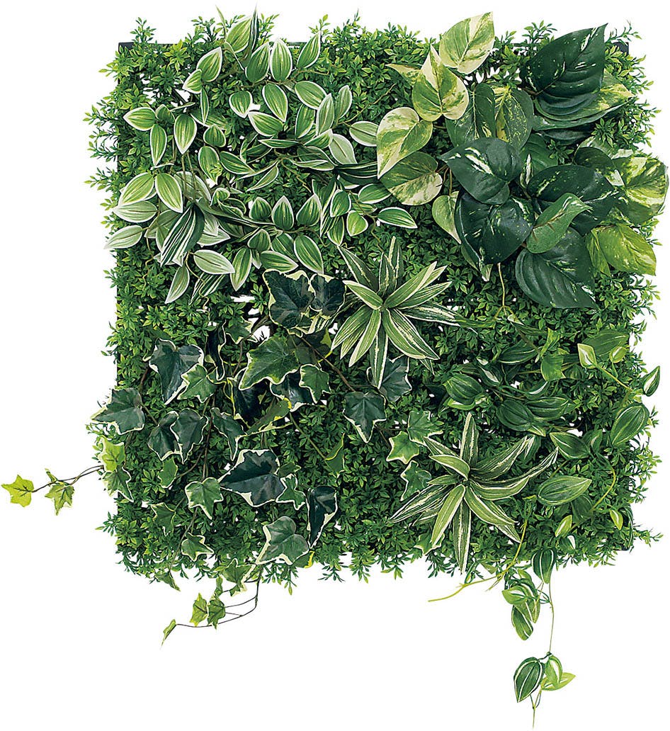 マグネットグリーン(単品) GR1247 50角｜フェイクグリーン 壁面緑化