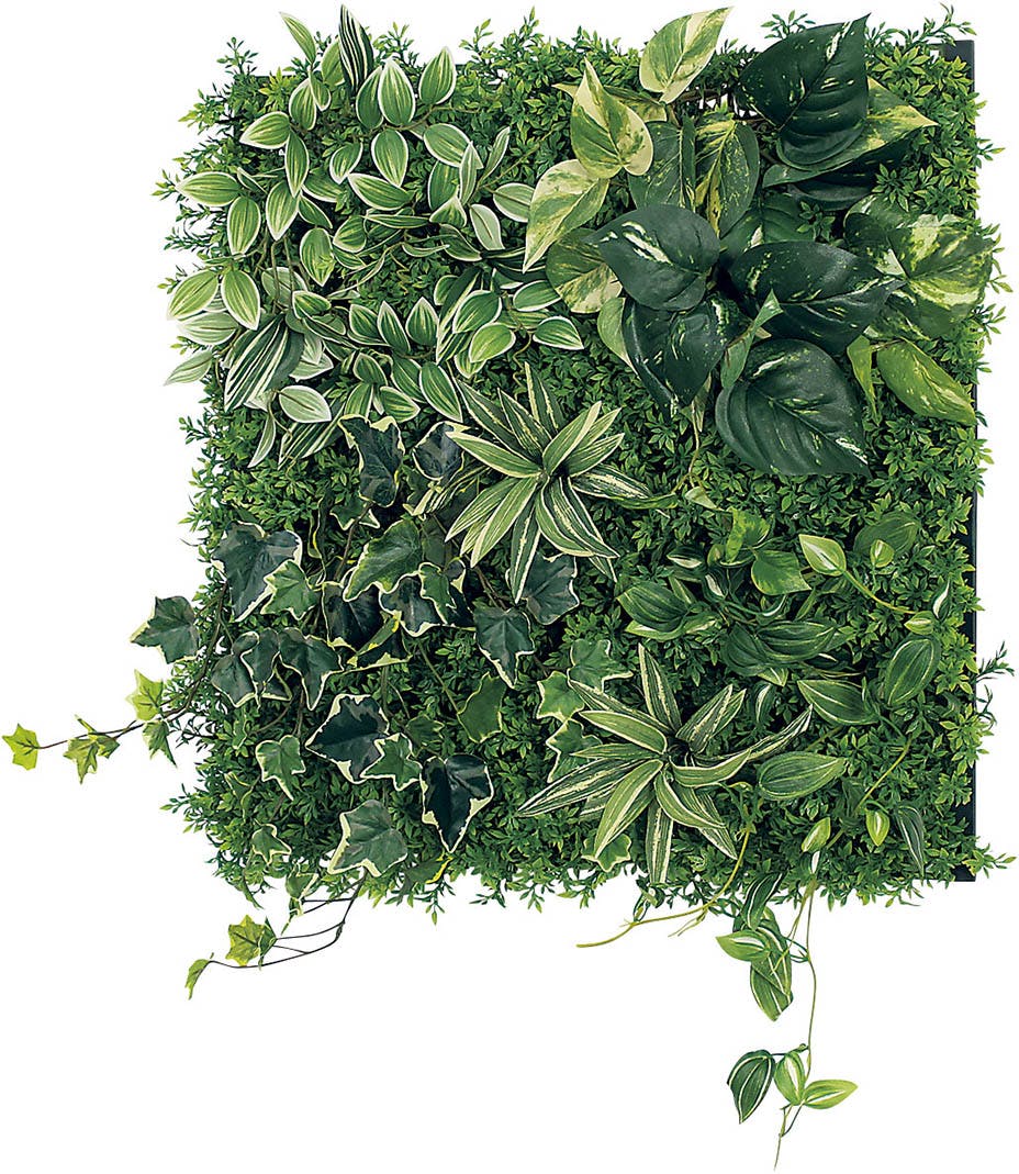 マグネットグリーン(単品) GR1247 50角｜フェイクグリーン 壁面緑化