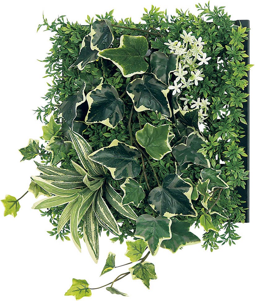 マグネットグリーン(単品) GR1242 25角｜フェイクグリーン 壁面緑化