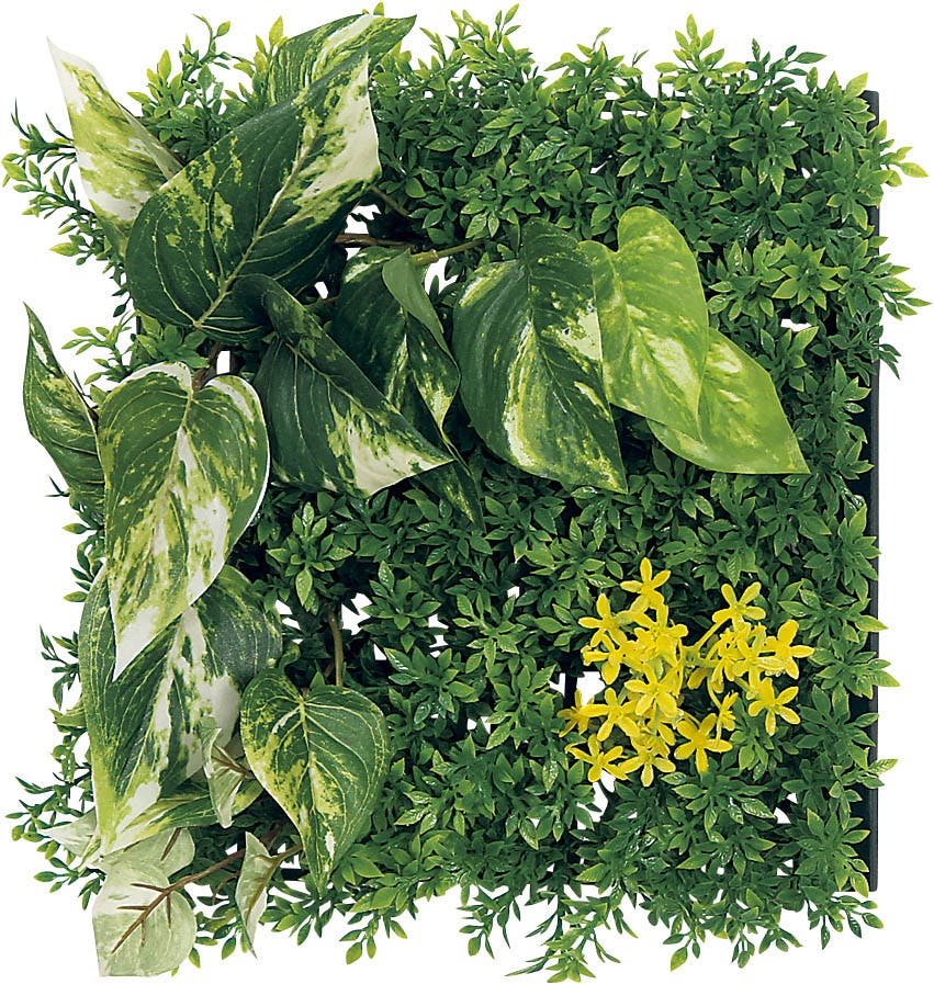 マグネットグリーン(単品) GR1245 25角｜フェイクグリーン 壁面緑化