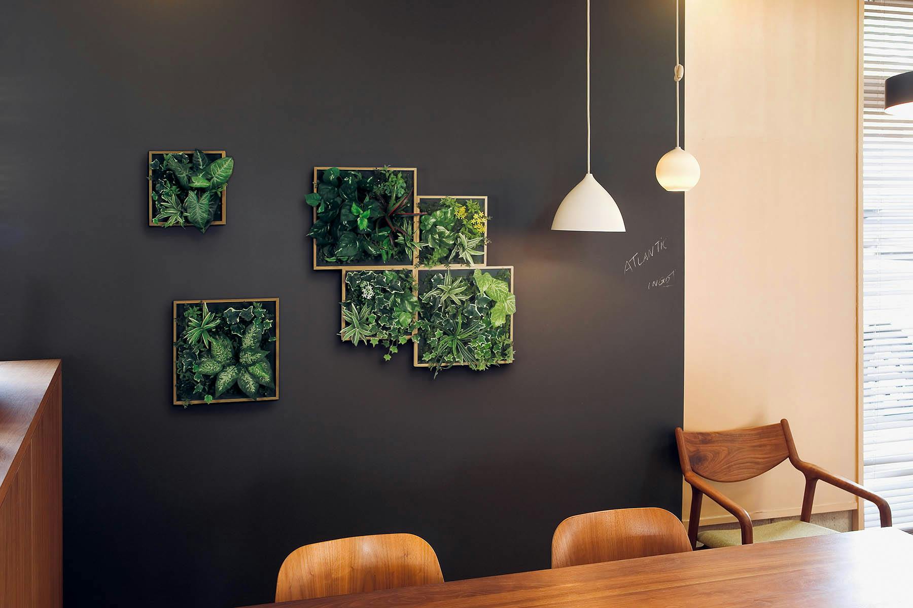 マグネットグリーン(単品) GR1254 35角｜フェイクグリーン 壁面緑化