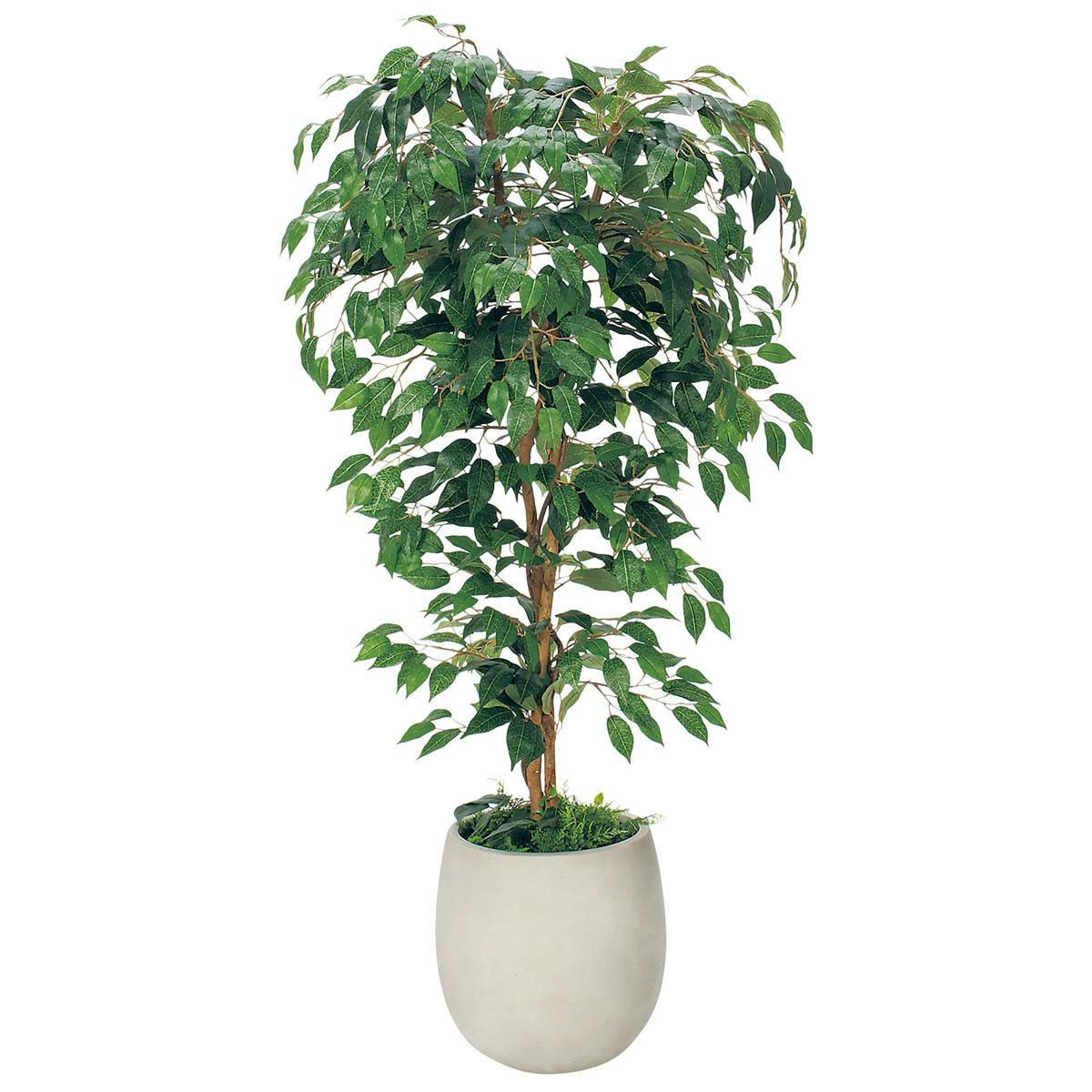 樹木プランター GR5102 H1500 フィカスベンジャミン｜人工観葉植物