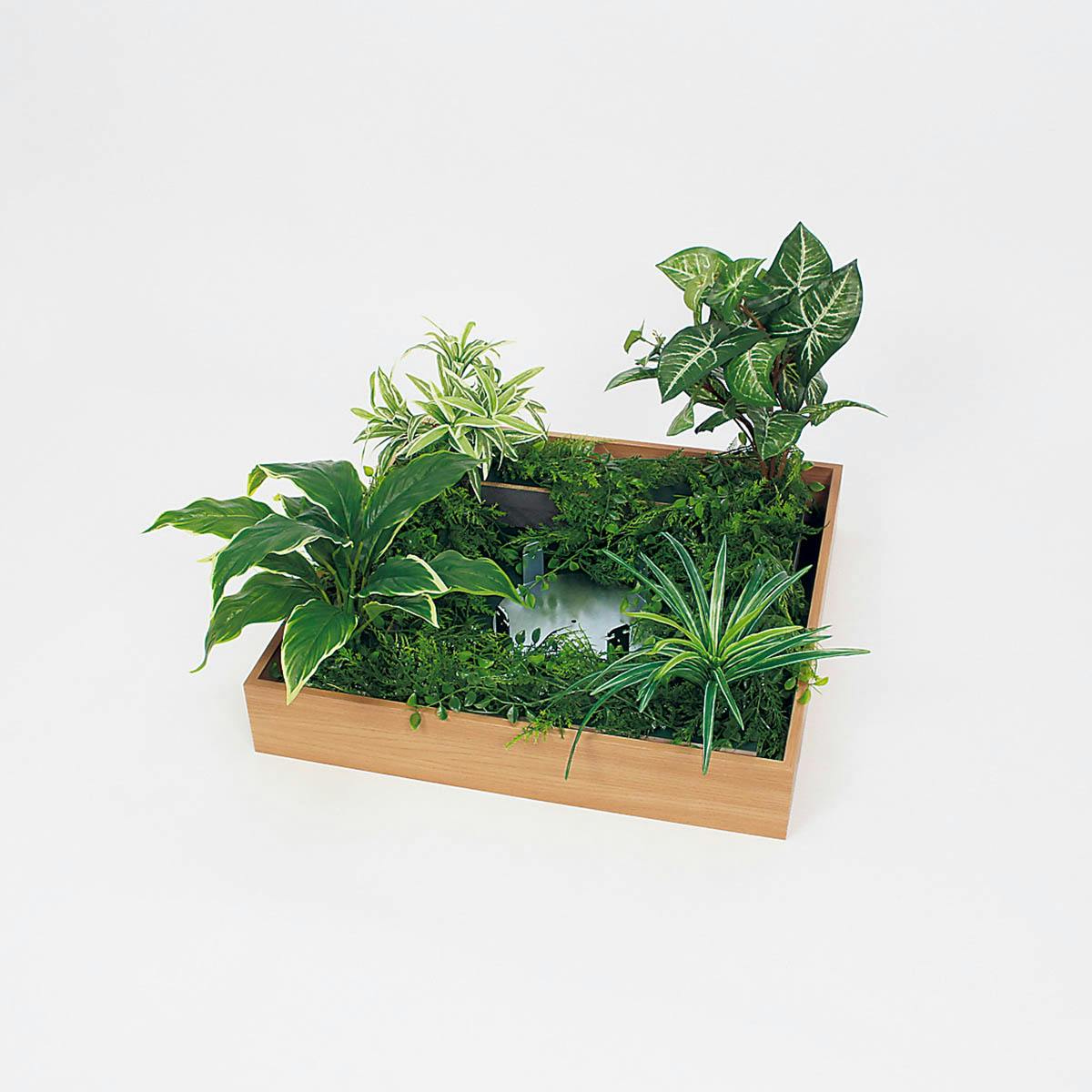 テーブル樹木 GR5130 H1500 フィカスベンジャミン｜人工観葉植物 角