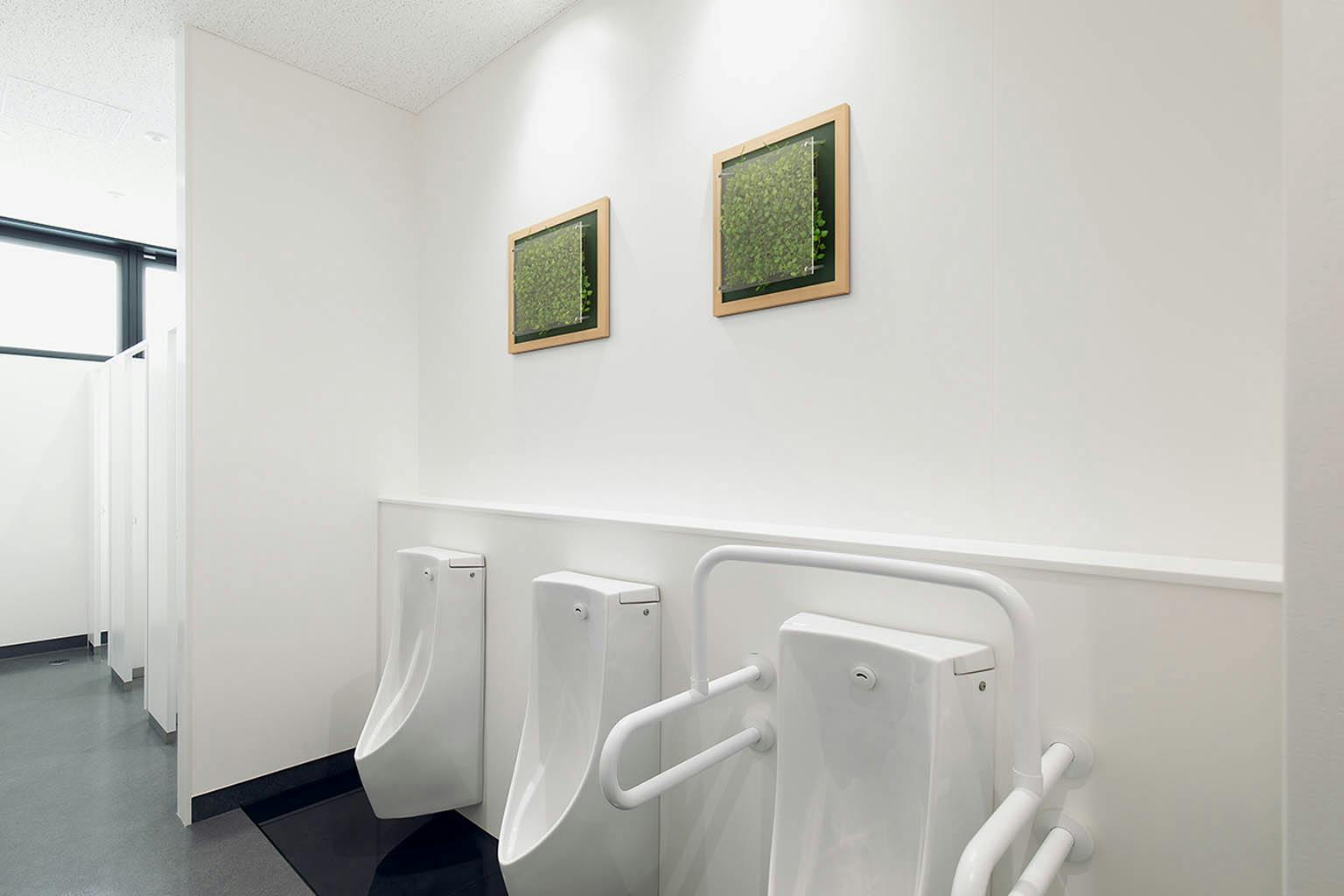 ウォールグリーン GR3345 ｜フェイクグリーン 壁掛け 木目フレーム セピア