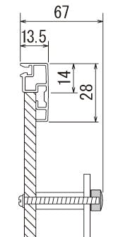 ウォールグリーン GR3345 ｜フェイクグリーン 壁掛け 木目フレーム セピア