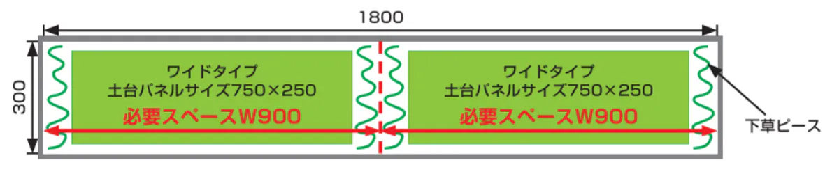 プランター用樹木を組み合わせて使用する方法について2