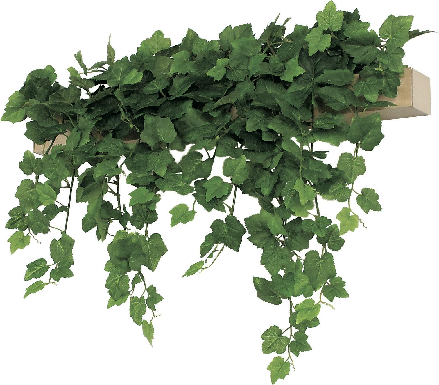 【高品質】大型フェイクグリーンウォール ウォールポット GR4068 ｜フェイクグリーン 壁付け しだれ ナチュラル