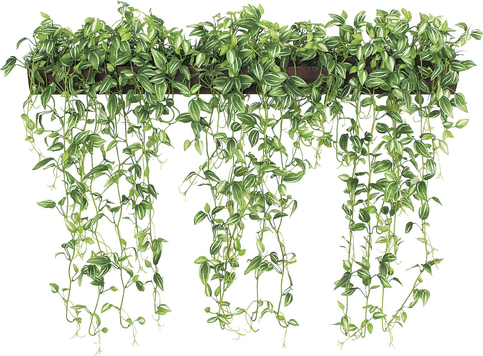 壁掛け　フェイクグリーン 楽天市場】壁に付ける ライン型 フェイクグリーン GR4047細長い