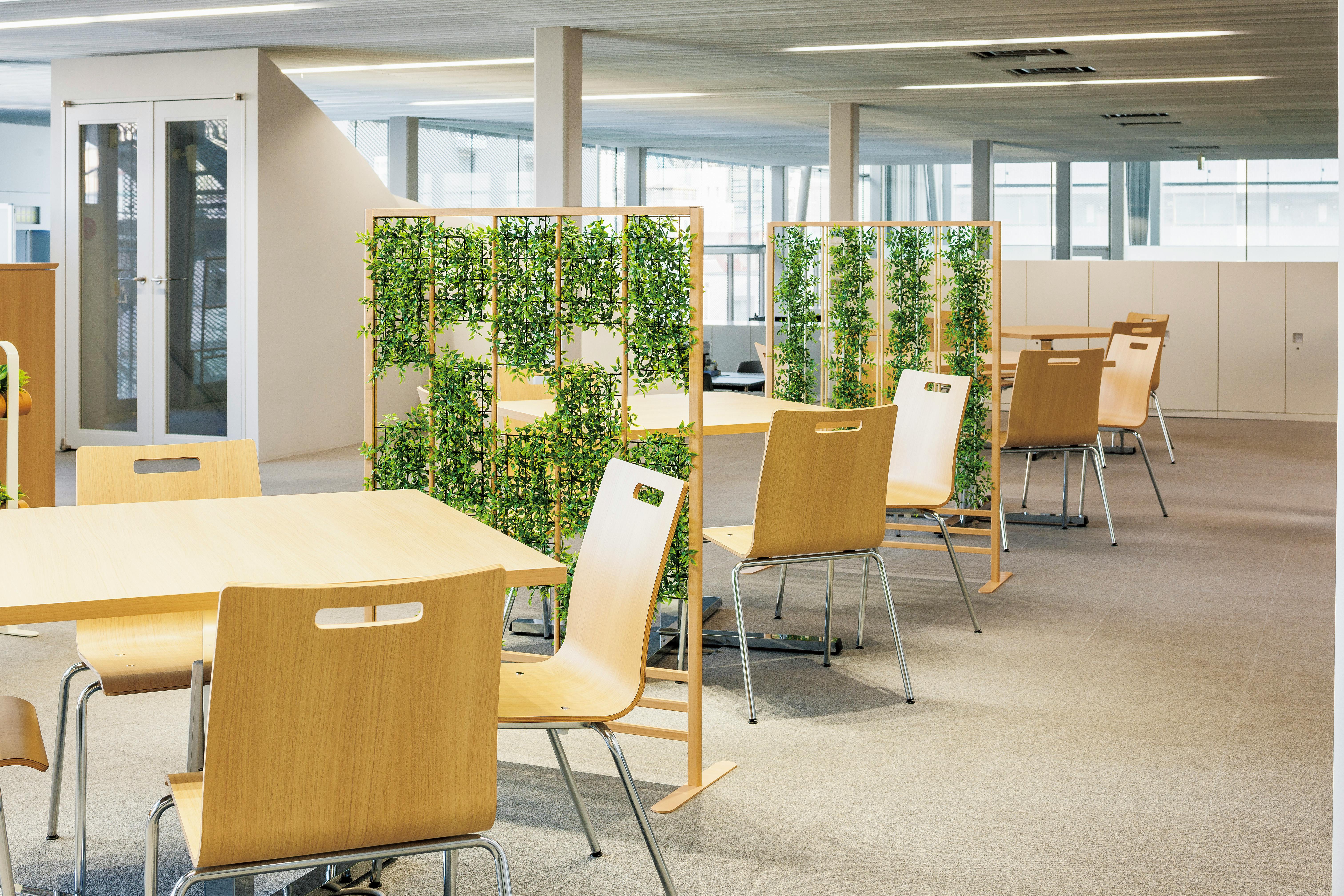 パネルパーテーション GR2436 ｜フェイクグリーン パーテーション