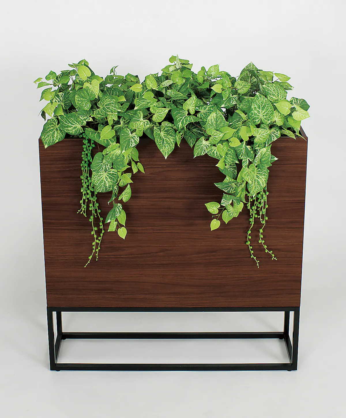 BOXプランター GR2278 ｜フェイクグリーン パーテーション アイアン  