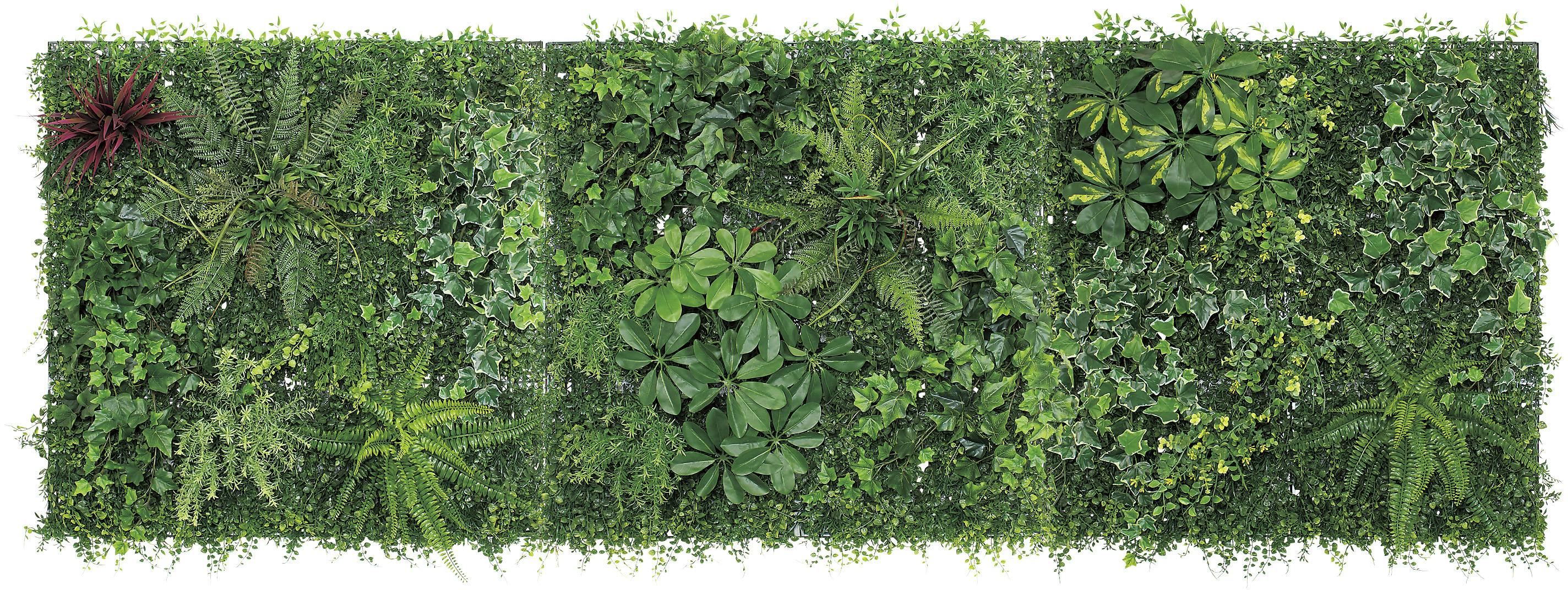 連接グリーン GM1800 90角3連｜フェイクグリーン 壁面緑化 屋外