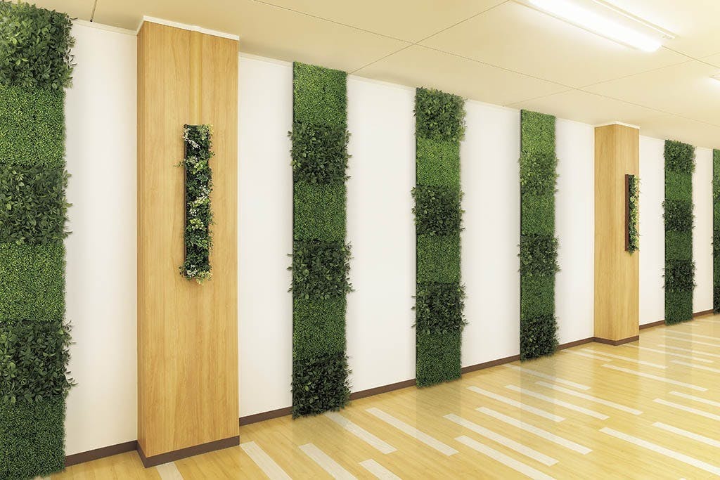 連接グリーン（単品） GR1153 30角｜フェイクグリーン 壁面緑化 プレーン