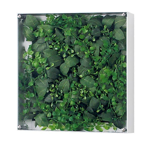 ウォールグリーン GR3305 ｜フェイクグリーン 壁掛け 薄型BOXフレーム