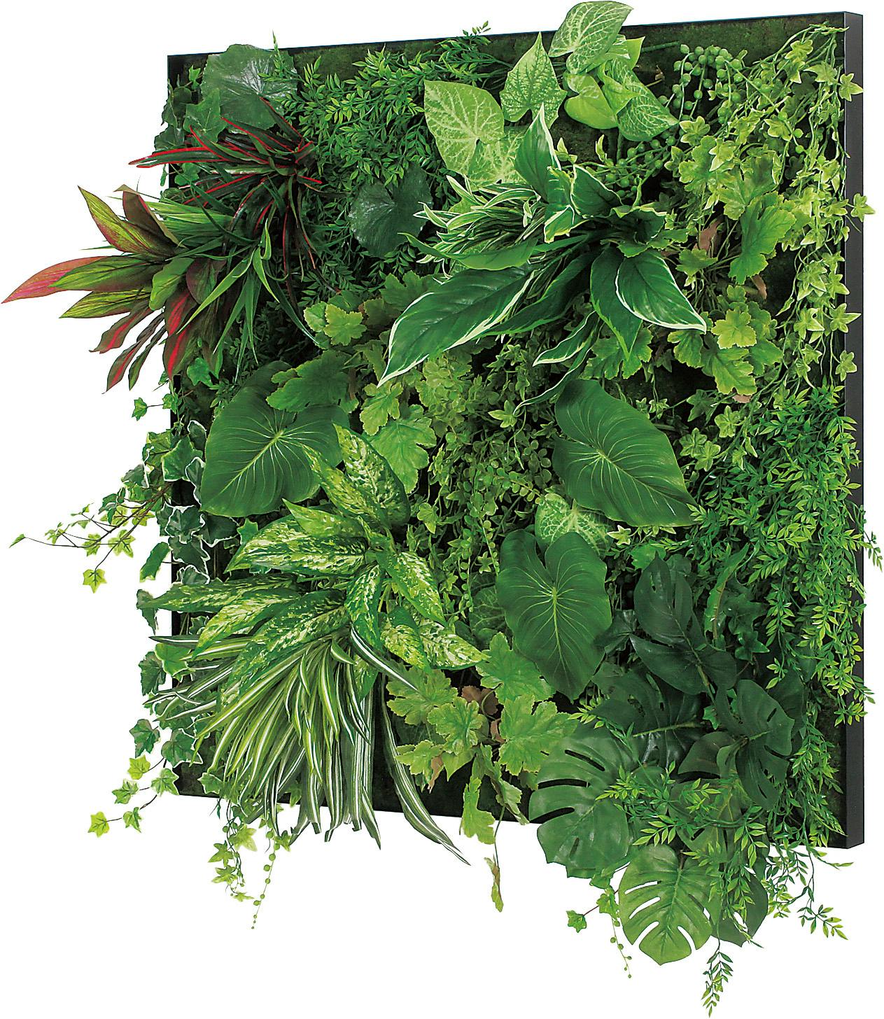 連接グリーン（単品） GR1068 90角｜フェイクグリーン 壁面緑化 ボリューム