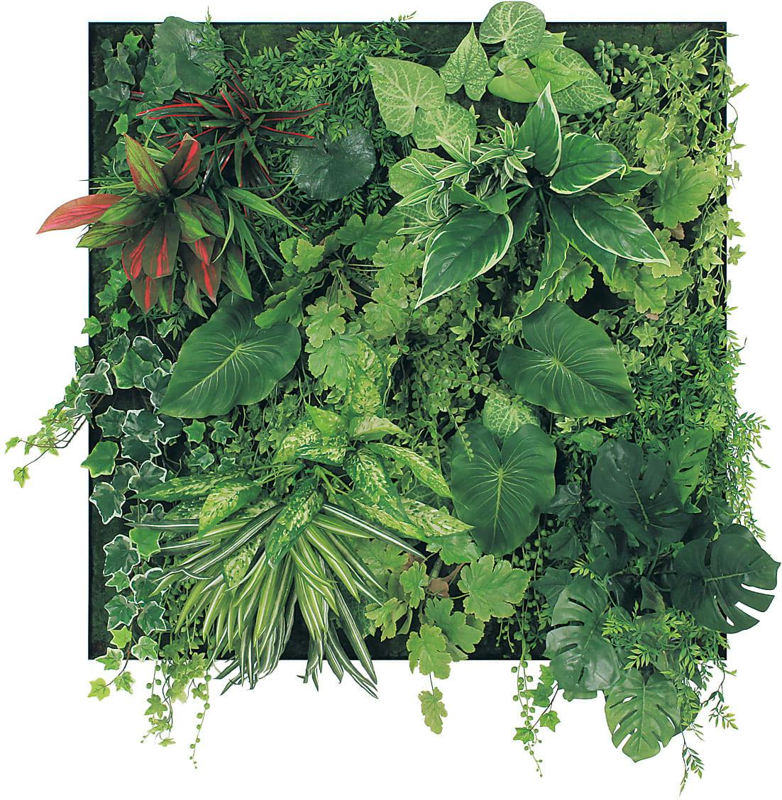 連接グリーン（単品） GR1068 90角｜フェイクグリーン 壁面緑化 ボリューム