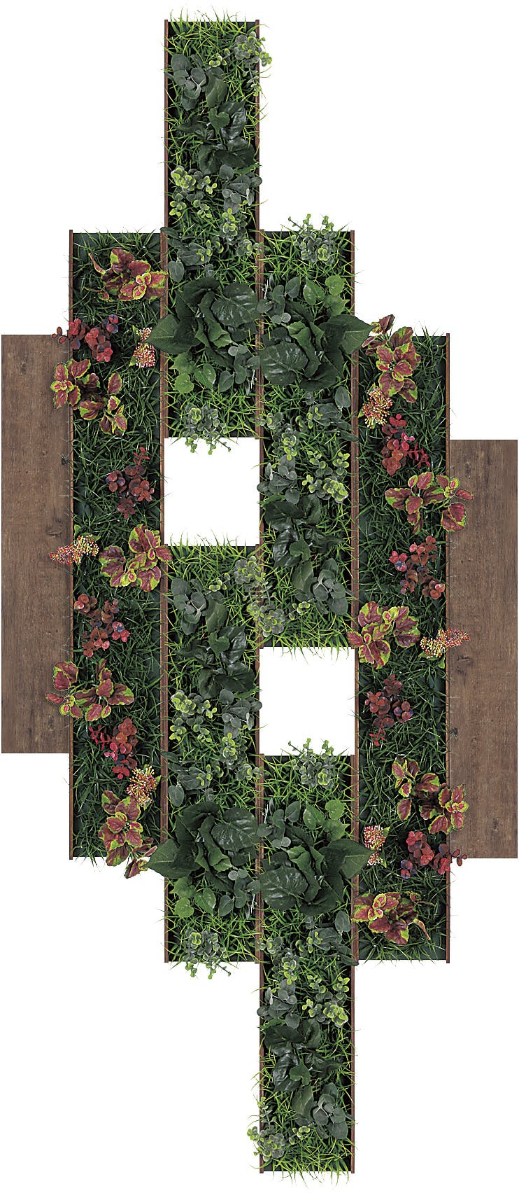 ウォールグリーン79 Amazon｜MedianField 【 ウォールグリーン 壁掛け 80cm×120cm