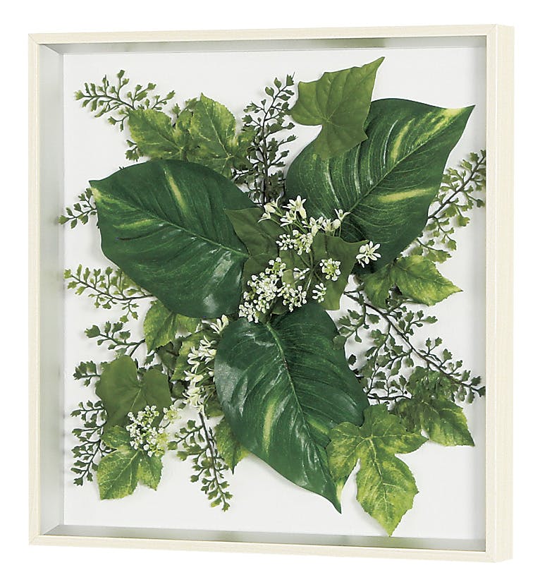 アートグリーン GR3702 ｜フェイクグリーン 壁掛け 薄型フレーム