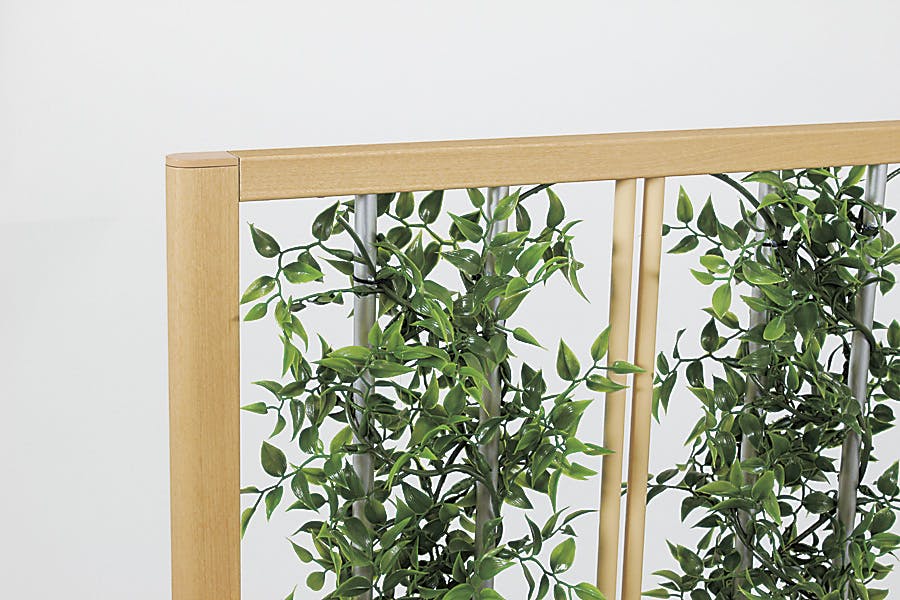 パネルパーテーション GR2434 ｜フェイクグリーン パーテーション