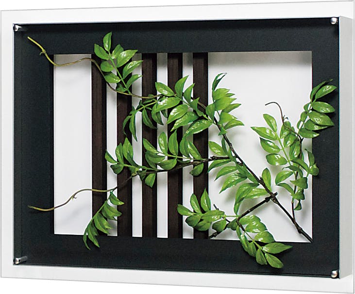 グリーン GR3559 ｜フェイクグリーン 壁掛け 格子