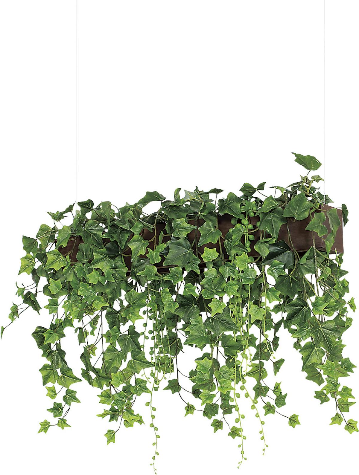 デザインポット Gr4362 フェイクグリーン 吊り下げ しだれボリューム セピア デザインポット Gr4362 フェイクグリーン 吊り下げ しだれボリューム セピア