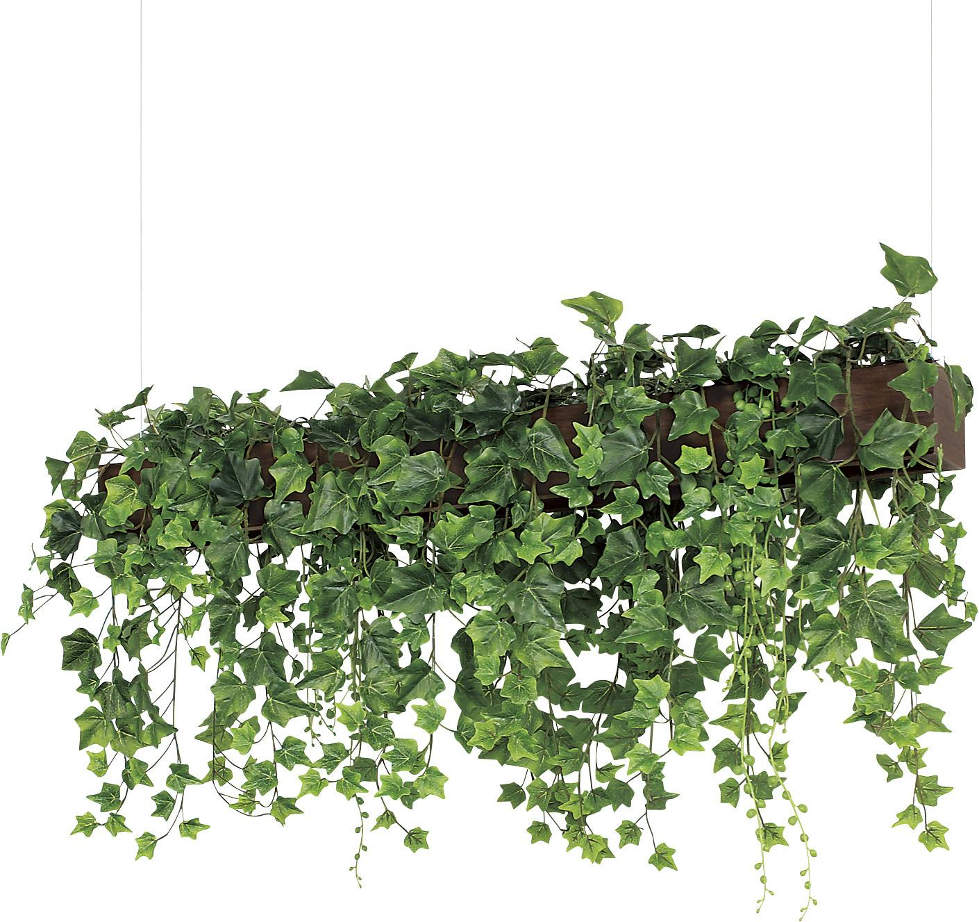 デザインポット GR4363 ｜フェイクグリーン 吊り下げ しだれボリューム