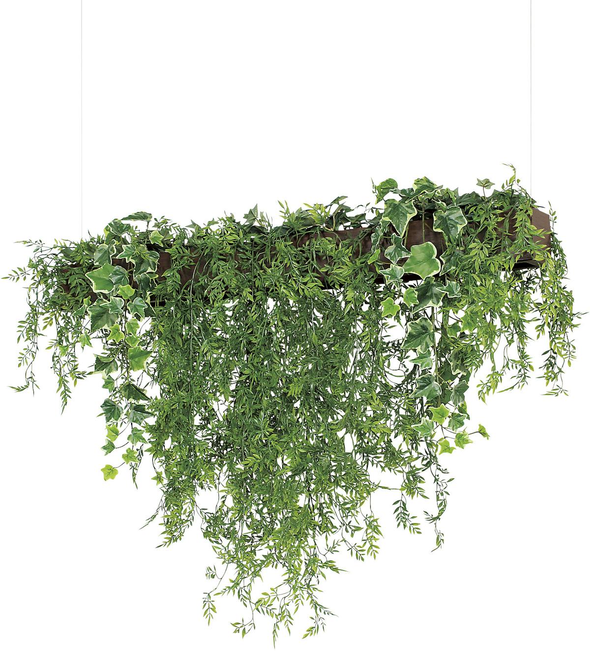 デザインポット Gr4365 フェイクグリーン 吊り下げ しだれボリューム セピア デザインポット Gr4365 フェイクグリーン 吊り下げ しだれボリューム セピア