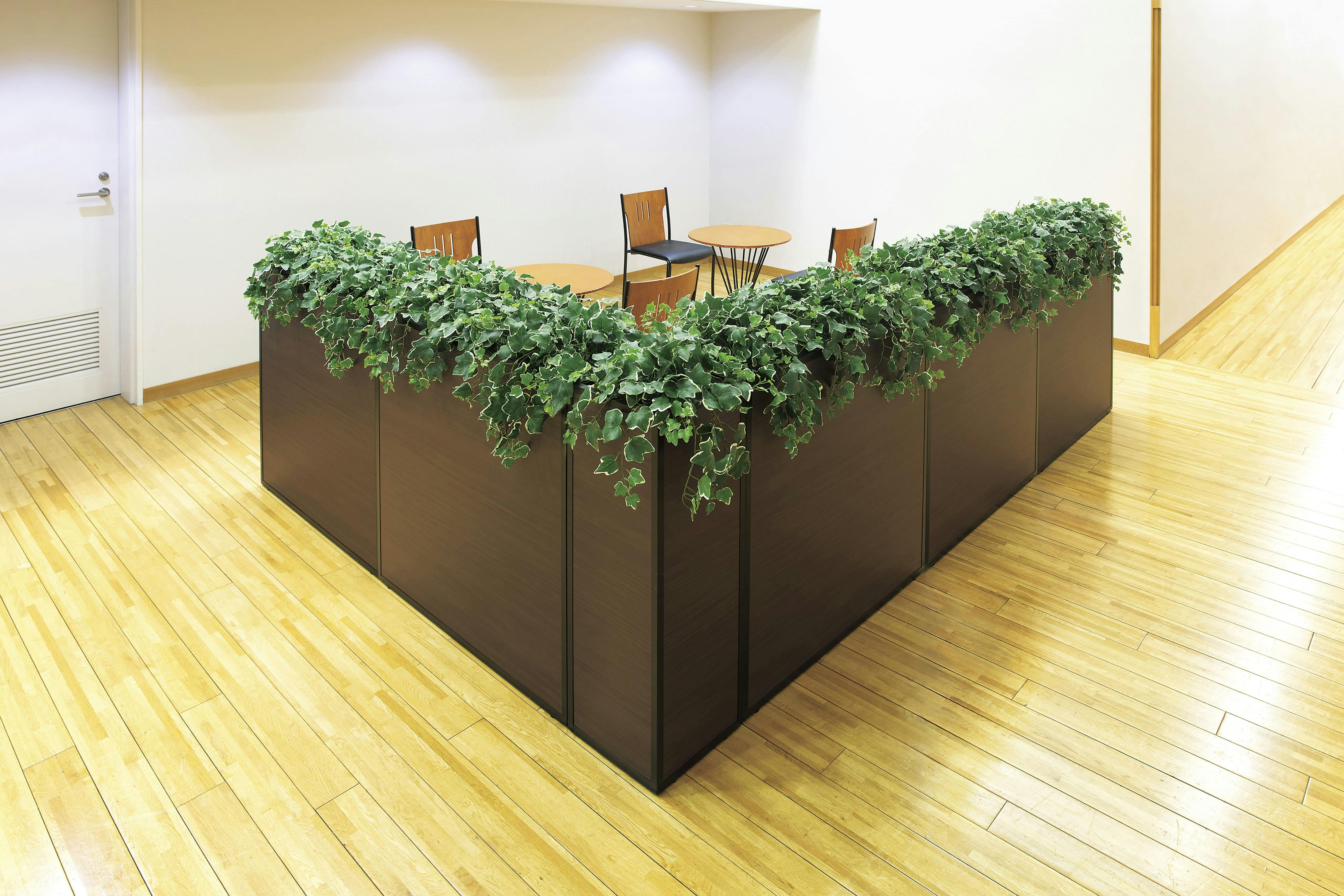 BOXプランター GR2293 ｜フェイクグリーン パーテーション