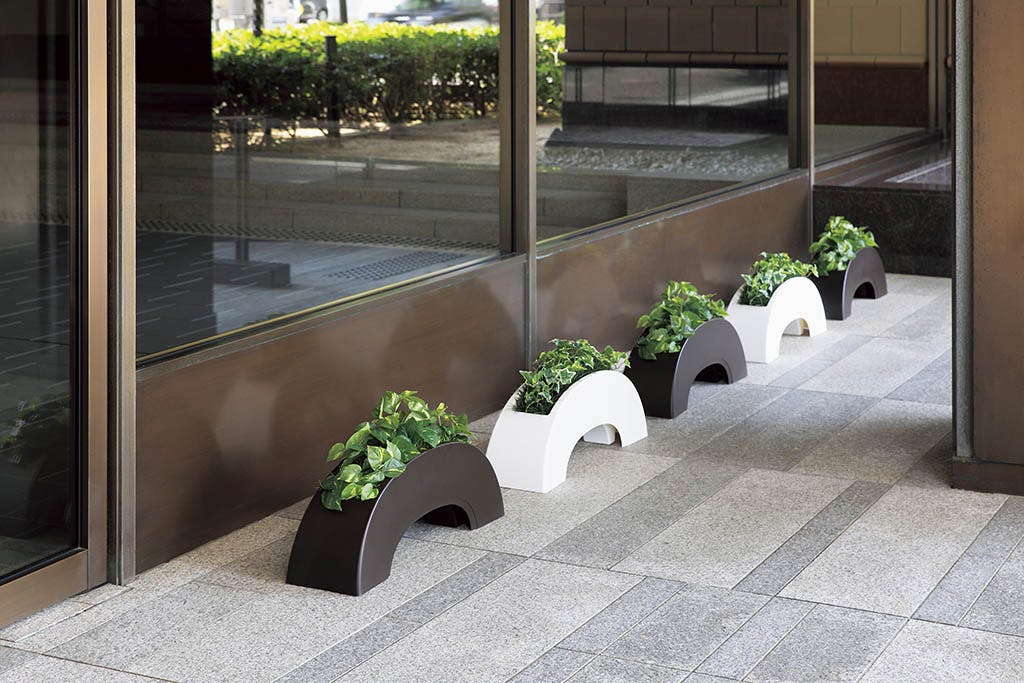 アーチプランター GR2264 ｜フェイクグリーン パーテーション