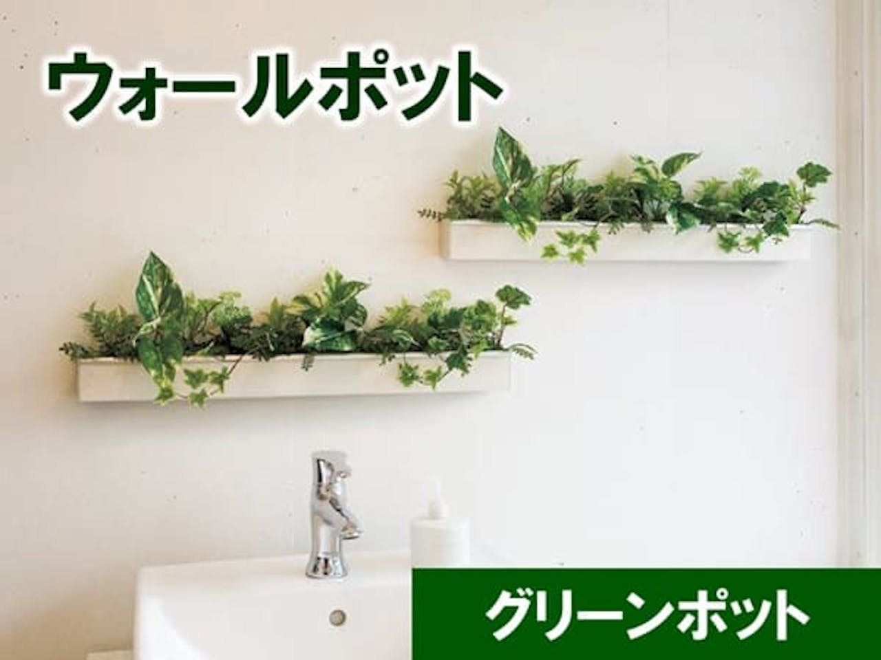 ウォールポット_グリーンポット